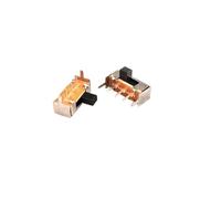 POWTAXBJGD 10PCS Interruttore a levetta Microswitch SK-12F14 3 Piedi 2 Gear Maniglia Altezza 4mm Orizzontale con Staffa