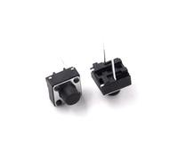 POWTAXBJGD 20 interruttori tattili momentanei da 6 x 6 x 4,3/5/6/7/8/9/10 mm, 6 x 6 x 4,3 mm, 5 mm, 6 mm, 7 mm, 8 mm, 9 mm, 10 mm, perno centrale a 2 pin (6 x 6 x 6 mm)