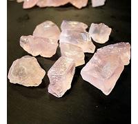 POWTAXBJGD Bellissimo cristallo 1 pezzo naturale grezzo rosa quarzo rosa pietra grezza esemplare cristallo amore pietre naturali e minerali pietra acquario (dimensioni: 20-30 g)