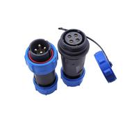 POWTAXBJGD Connettore impermeabile SP2110 SP2111 2Pin 3pin 4pin 5pin 7pin 9pin 12pin IP68 Connettore cavo di alimentazione SP21 (4 pin)