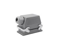 POWTAXBJGD Connettori per impieghi gravosi HDC-HE-006 010 016 024 032 048 16A Connessione a vite 500 V industriale rettangolare aviazione connettore spina (HDC-HE-048-1)