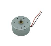 POWTAXBJGD RK-300C-12350 24mm Starter elettronico DC 1.5V 3V 5V 6V 9000RPM Rotondo Mandrino Starter Elettronico DIY Hobby Toy Fan Solar Power Model