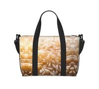 Powzjzw Cognome Mi Travel Duffle Bag Weekender Carry On Tote Bags per donne Borse da ospedale per lavoro e consegna Borsa per bagagli durante la notte, Nero , Taglia unica