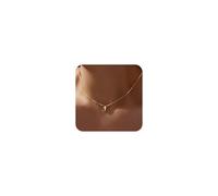 Poxtex Collana Oro 14K Piccola Croce Dainty Christian Faith Girls Tiny Cross Necklace Gift