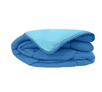 Poyet Motte Calgary Copripiumino Poliestere Zingari/Azur, Poliestere, Gitane/Azur, 200x140x1 cm