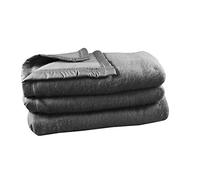 Poyet Motte Napoli Cover Acrilico Antracite/Mouse, Acrilico, Anthracite/Souris, 220x180 cm