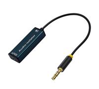 Poyiccot Isolatore per loop di messa a terra da 3,5 mm, isolamento acustico per audio e impianto stereo domestico con cavo audio da 3,5 mm
