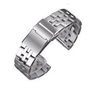 POYNMRE Bracciale for orologio in acciaio inossidabile massiccio da 20 mm, 22 mm e 24 mm, compatibile con il cinturino Breitling AVENGER NAVITIMER SUPEROCEAN.(20mm)