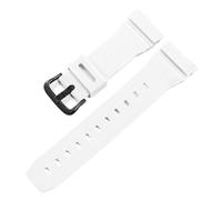 POYNMRE Cinturino for orologio compatibile con Casio G-Shock GM-2100 GM-S2100 GA-2100 GM-5600/GA5600 Cinturino for orologio in silicone Bracciale sportivo da uomo(White black)