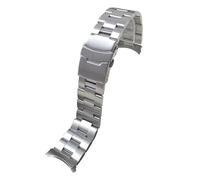 POYNMRE Cinturino in acciaio for immersioni compatibile con Casio Duro MDV107-1A MDV106-1A, cinturino da polso, ricambio for orologio da 22 mm