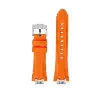 POYNMRE Cinturino in gomma compatibile con la serie Aikon con collegamento terminale in acciaio a sgancio rapido AI6008 AI6007 AI1018 AI6038 cinturino sportivo impermeabile in silicone for orologio(Or