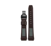 POYNMRE Cinturino in morbida pelle di vacchetta da 16 mm compatibile con Casio DW5600 DW-5600 GW-5000 5035 GW-M5610 GW-B5600 DW6900 GA2100 GA-2100 Series cinturino in pelle di vitello(Brown-black B)