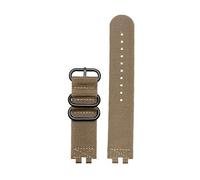 POYNMRE Cinturino in tela in nylon compatibile con il protrek di orologeria modificato Casio PRW3000/3100/6000/6100Y Sports Sports Acqua in acqua Bracciale traspirante(Khaki-black)