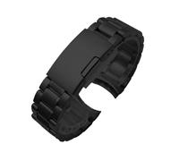 POYNMRE Compatibile con Casio EDIFICE EFV-540 500 EFS-S510 EFB-650 EQB-501 EFR-303L/303D Cinturino in acciaio inossidabile da 20 mm 22 for orologio(3103 black,18mm)