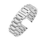 POYNMRE Compatibile con Casio EDIFICE EFV-540 500 EFS-S510 EFB-650 EQB-501 EFR-303L/303D Cinturino in acciaio inossidabile da 20 mm 22 for orologio(3101 silver,20mm)