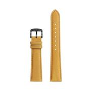 POYNMRE Compatibile con Casio Forester FT-500WC AW-80V W-89H Cinturino for orologio classico retrò in pelle bovina da 19 mm for uomo in vera(Khaki Black pin)