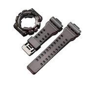 POYNMRE Compatibile con Casio G-SHOCK GA-100/110/120/140 GD-100/110/120 GAX-100 GLS-100 Cinturino for orologio in resina TPU lunetta sportiva da uomo(Noir)