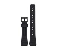 POYNMRE Compatibile con Casio Watch AE-1200 AE1200 AE-1200WH F-84 F91 F-91W F94 105 AE-1300 Cinturino for orologio sportivo in resina e gomma siliconica da 18 mm(GREEN BLUE)