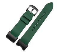 POYNMRE Compatibile con G-SHOCK Casio Big Clay King GWG-1000/GB Cinturino for orologio modificato Cinturino in gomma siliconica impermeabile Nero Verde Blu(Green-buckle A,GWG-1000GB)