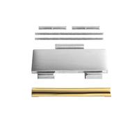 POYNMRE Compatibile con gli accessori for orologi Omega Constellation Double Eagle Cinturino for orologio in acciaio inossidabile Estensione della sezione Cinturino for orologio in acciaio di precisio