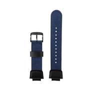 POYNMRE Compatibile con i cinturini Casio DW-9052 9050 9051 DW6900, accessori for la modifica di for orologi sportivi da uomo in tela nylon for esterni(Blue Black A)