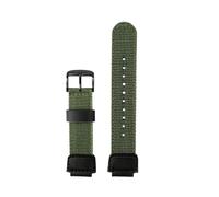POYNMRE Compatibile con i cinturini Casio DW-9052 9050 9051 DW6900, accessori for la modifica di for orologi sportivi da uomo in tela nylon for esterni(Army green black A)