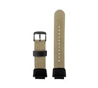 POYNMRE Compatibile con i cinturini Casio DW-9052 9050 9051 DW6900, accessori for la modifica di for orologi sportivi da uomo in tela nylon for esterni(Khaki black A)