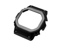 POYNMRE Kit Mod compatibile con Casio Series Modified GMW-B5000 Cinturino in metallo GMW-B5000GD-9 Bracciale lunetta blu in acciaio inossidabile(Black case)