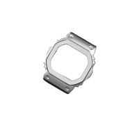 POYNMRE Kit Mod DW5600 compatibile con Casio 3229 DW-5600 5610 Custodia + cinturino in metallo Modifica for uomo GW-M5610 GW-B5600 Cinturino in acciaio inossidabile(Only Case-silver,5610mm)