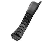 POYNMRE Kit Mod DW5600 compatibile con Casio 3229 DW-5600 5610 Custodia + cinturino in metallo Modifica for uomo GW-M5610 GW-B5600 Cinturino in acciaio inossidabile(Black strap,5610mm)