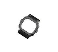 POYNMRE Kit Mod DW5600 compatibile con Casio 3229 DW-5600 5610 Custodia + cinturino in metallo Modifica for uomo GW-M5610 GW-B5600 Cinturino in acciaio inossidabile(Only Case-Black,5600mm)