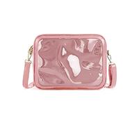 Poystng Borsa a tracolla da donna in stile giapponese per ragazza Borsa a tracolla trasparente da donna Borsa a tracolla da donna per adolescenti Cartelle in stile giapponese per ragazza
