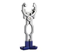 Poystng Chiave per la riduzione della pressione dei serbatoi, Silver | Chiave a cilindro per carichi pesanti con per appendere per riporre comodamente e officine professionali