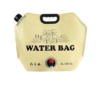 Poystng Contenitore per Acqua Portatile da 8 Litri con Secchio Pieghevole | Contenitore leggero per acqua potabile per attrezzatura da campeggio all ' aperto, escursionismo, picnic, facile da