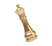 Poystng Decori per statue scacchi Regine scacchi Cavalieri Statue Sculture Figurine da collezione Ornamento Grandi decorazioni per figure gioco Scultura in resina decorativa