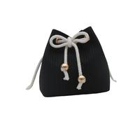Poystng Elegante borsa a tracolla con coulisse Borse a secchiello per fragole Borsa a tracolla capacità Ideale per lo shopping e le gite un giorno Borsa capacità