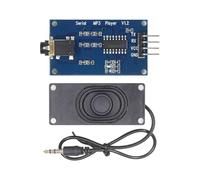 Poystng Modulo Lettore programmabile YX5300 Controllo UART Lettore Musicale MP3 Amplificatore Comunicazione vocale