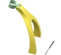 Poystng Supporto per Mazza da Golf con Montaggio Tubo del | Supporto curvo per l ' uso pratico e l ' accesso campo Da utilizzare quotidianamente con supporto a culla aperta