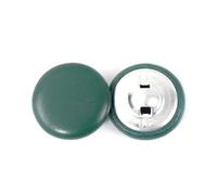 Poyuad 10 Bottoni per Borse in Pelle da 11-32 mm, Cucito Fai da Te, Accessori per Abbigliamento, Giacca a Vento di Fascia Alta, per divani, Bottoni Morbidi, Verde, 20 mm,Verde,20 mm