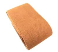Poyuad 2 Metri 100mm di Larghezza per Cucire Pantaloni Cinturino Elastico Tessitura allargata Gonna Abito Cintura Twill Fascia Elastica Abbigliamento Fai da Te Accessori per Cucire,Marrone,100mm