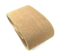 Poyuad 2 Metri 100mm di Larghezza per Cucire Pantaloni Cinturino Elastico Tessitura allargata Gonna Abito Cintura Twill Fascia Elastica Abbigliamento Fai da Te Accessori per Cucire,Cachi,100mm