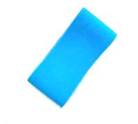 Poyuad 2 Metri 100mm di Larghezza per Cucire Pantaloni Cinturino Elastico Tessitura allargata Gonna Abito Cintura Twill Fascia Elastica Abbigliamento Fai da Te Accessori per Cucire,Cielo Blu,100mm
