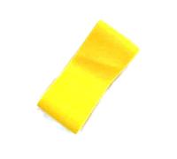 Poyuad 2 Metri 100mm di Larghezza per Cucire Pantaloni Cinturino Elastico Tessitura allargata Gonna Abito Cintura Twill Fascia Elastica Abbigliamento Fai da Te Accessori per Cucire,Giallo,100mm