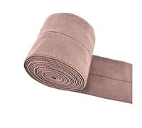 Poyuad 2 Metri 60 mm di Larghezza Fascia Elastica piegata Cintura Allentata Accessori di Abbigliamento Biancheria Intima Abito Trim Accessori Fascia Elastica in Vita,caffè,60 mm
