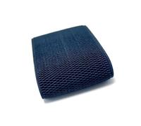 Poyuad 2 Metri 75 mm di Larghezza Fascia Elastica in Chicco di Mais/Accessori per Abbigliamento da Cucito/Fascia Elastica/Fascia in Gomma/Fascia Elastica,Marina,75 mm