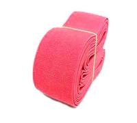 Poyuad 2 Metri di Larghezza, 75 mm, Accessori Colorati per Cucire, Nastri Elastici, Elastici per Cucire Fai da Te,Rosso Scuro,75 mm