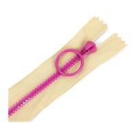 Poyuad 3#10pcs 15-35 cm Cerniera di Resina Colorata, Cerniera Piccola a Bocca Chiusa, per Sacchetto a Matita Fai-da-Te, Tasca,Cachi,30 cm