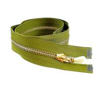 Poyuad 3# 5 Pezzi 15/18/20/25/30 cm Cerniera Metallica Chiusa Adatta per Cerniera Scorrevole per Borse Abbigliamento Fai da Te Accessori da Cucito,Chiudi-End-30 cm