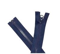 Poyuad 5# 10 Pezzi 40/50/60/70/80/90/100/120 cm Resina Singola Cerniera Aperta, Giacca per Abbigliamento, Cerniera per Piumino,Shanqing,70 cm