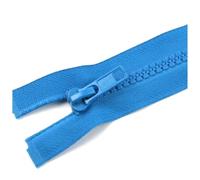 Poyuad 5# 40/50/60/70/80/90/100cm Cerniera in Resina Apertura a cursore Singolo Chiusura Automatica Accessori con Cerniera in plastica,70 cm